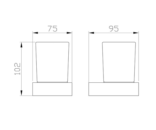 стакан WONZON & WOGHAND LOTTE